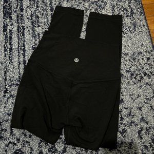 lululemon Align High-Rise Crop 21" in Black Size 2